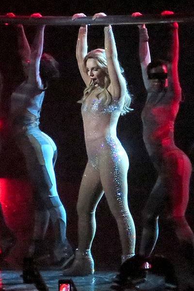 Britney Spears performs the first night of her 2 year Las Vegas residency at Planet Hollywood