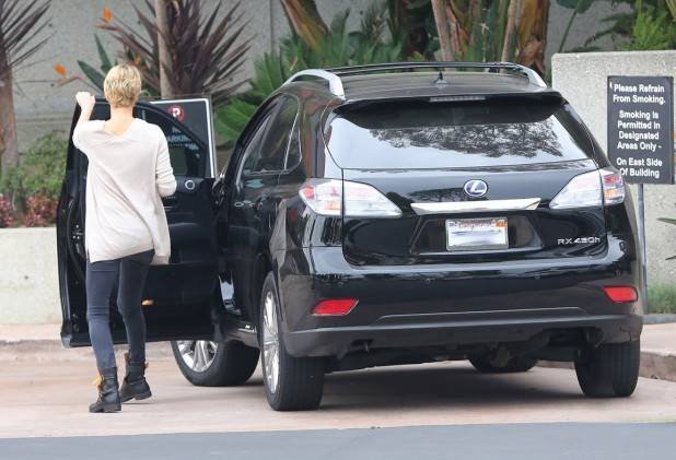 New Couple Sean Penn and Charlize Theron Seen Out Today In Los Angeles