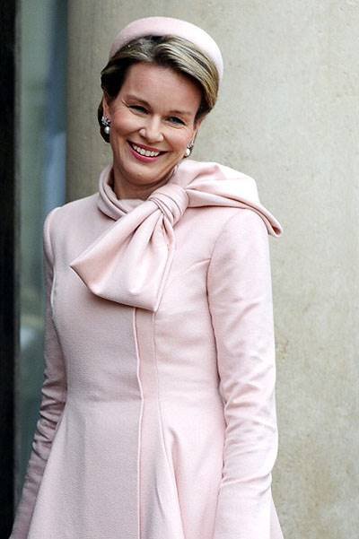 King Philippe of Belgium and Queen Mathilde Of Belgium On A One Day Official Visit In Paris