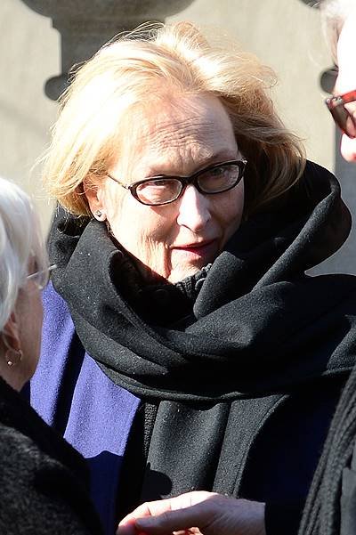 Family and celebrities at Philip Seymour Hoffman's funeral in NY