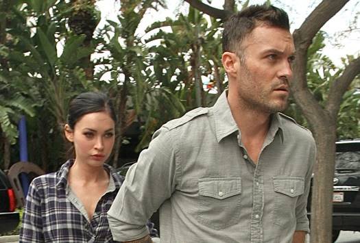 Megan Fox and Brian Austin Green go to the Lakers game in Los Angeles