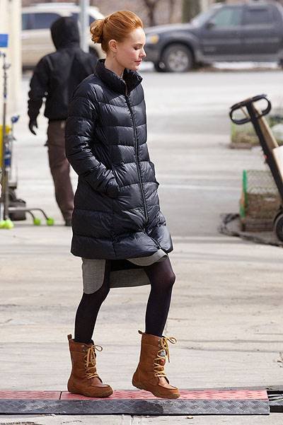 Celebrities on the set of 'Still Alice' shooting on location in Manhattan Featuring: Kate Bosworth Where: New York City, New York, United States When: 04 Mar 2014 Credit: Alberto Reyes/WENN.com