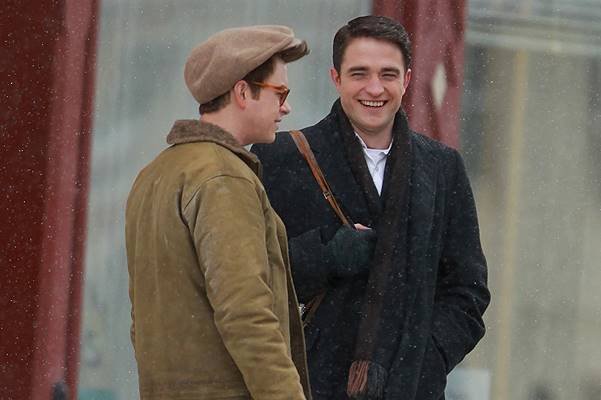 Robert Pattinson and Dane DeHaan film 'Life' in Canada