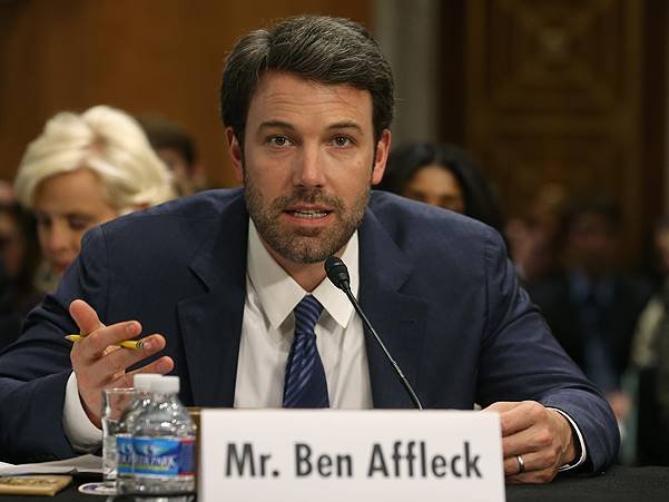 Ben Affleck Founder Of The Eastern Congo Initiative Attends US Senate Hearing