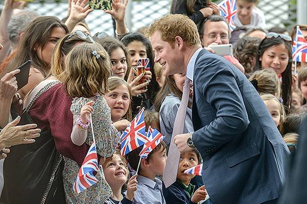 Prince Harry Visits Italy