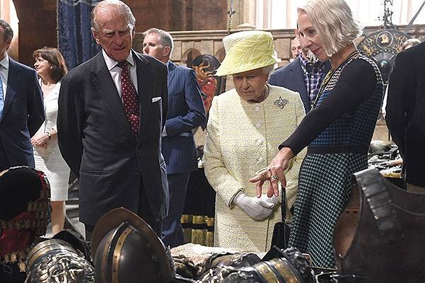 Queen Elizabeth II And Duke Of Edinburgh Visit Northern Ireland