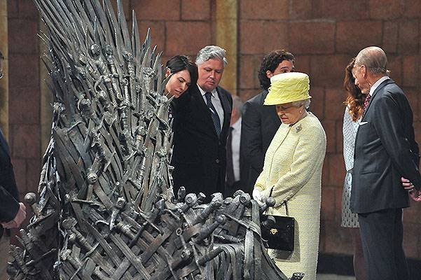 Queen Elizabeth II And Duke Of Edinburgh Visit Northern Ireland