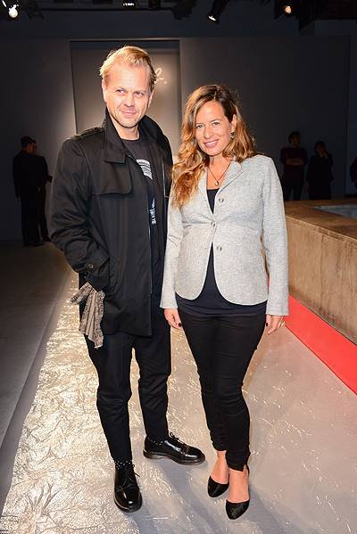 Paris Fashion Week Womenswear Fall/Winter 2014-2015 - Agnes B - Front Row Featuring: Jade Jagger,Adrian Fillary Where: Paris, France When: 04 Mar 2014 Credit: SIPA/WENN.com **Only available for publication in Germany. Not available for publication in th