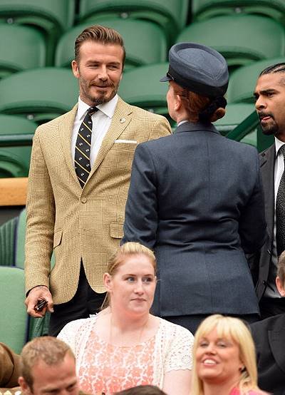 Celebrities Attend The Wimbledon Championships