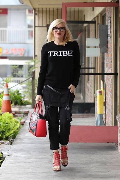 Gwen Stefani visits an Acupuncture clinic in Korea Town, CA