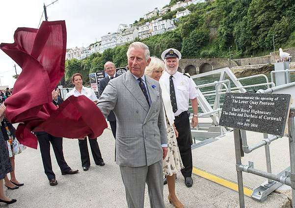 Prince Charles And Camilla Visit Cornwall