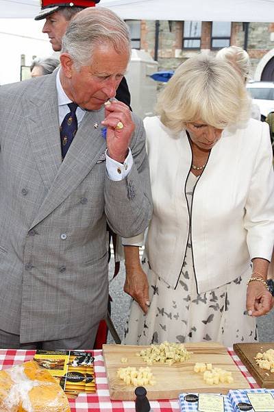 The Duke and Duchess Of Cornwall - Looe visit