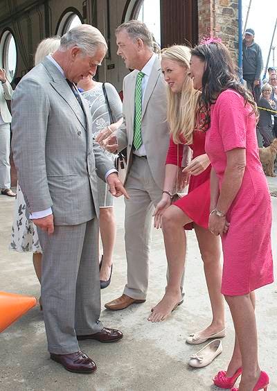 Prince Charles And Camilla Visit Cornwall