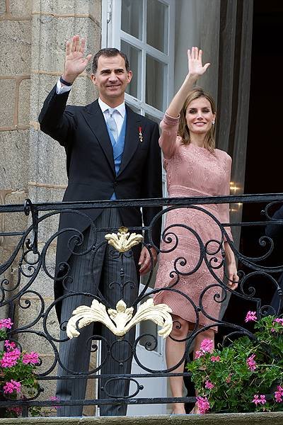 Spanish Royals Visit Santiago de Compostela on the Anniversary of the Train Accident