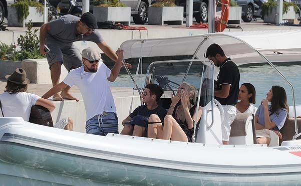 Leonardo DiCaprio seen on holiday in Formentera