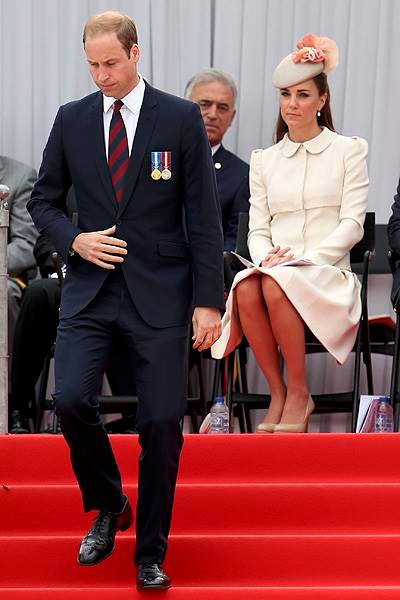The Duke & Duchess Of Cambridge Attend A Service Of Remembrance