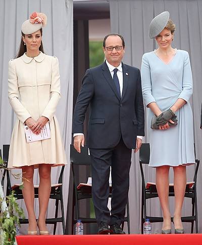 The Duke & Duchess Of Cambridge Attend A Service Of Remembrance