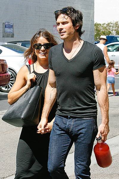 Nikki Reed and Ian Somerhalder are the perfect display of Happiness