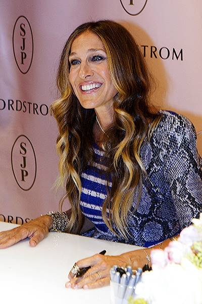 Sarah Jessica Parker Meets Customers During SJP Collection Event At Nordstrom Houston Galleria