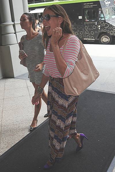 Sarah Jessica Parker seen out and about in NYC