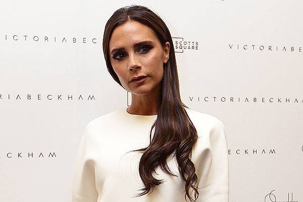 Victoria Beckham Visits On Pedders Store In Singapore