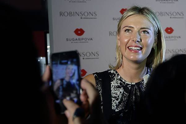 Maria Sharapova Launches 'Sugarpova' Sweets In Singapore