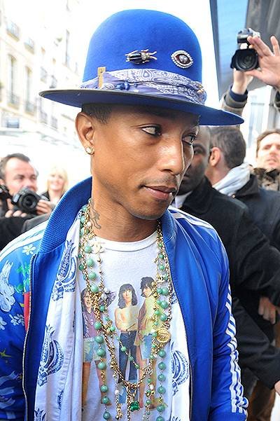 Pharrell Williams visits Les Malles Moynat and Colette stores in Paris Featuring: Pharrell Williams Where: Paris, France When: 14 Oct 2014 Credit: SIPA/WENN.com **Only available for publication in Germany**