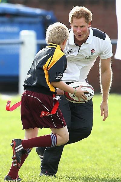 Prince Harry Visits Greater Manchester