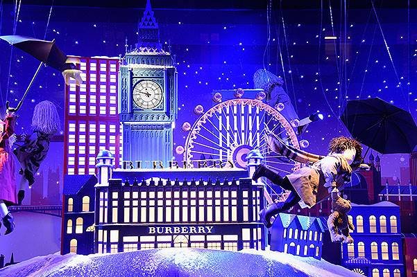 Printemps Christmas Decorations Inauguration In Paris