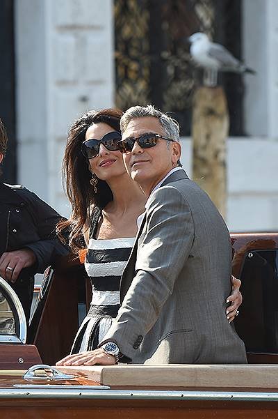 The best 40 pictures of the wedding of George Clooney and Amal Alamuddin in Venice
