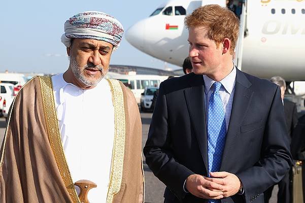 Prince Harry Visits Oman - Day 1