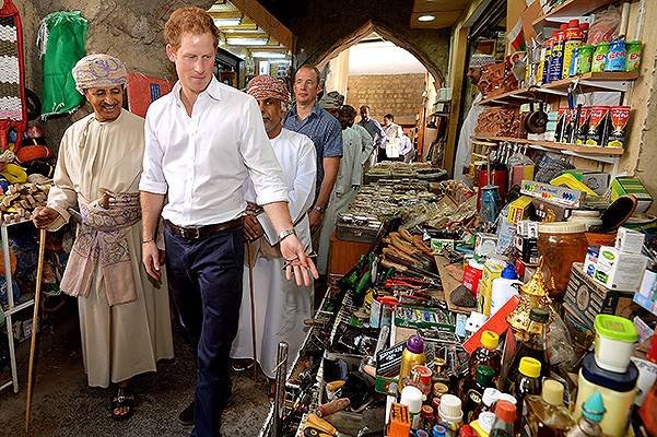 Prince Harry Visits Oman - Day 2