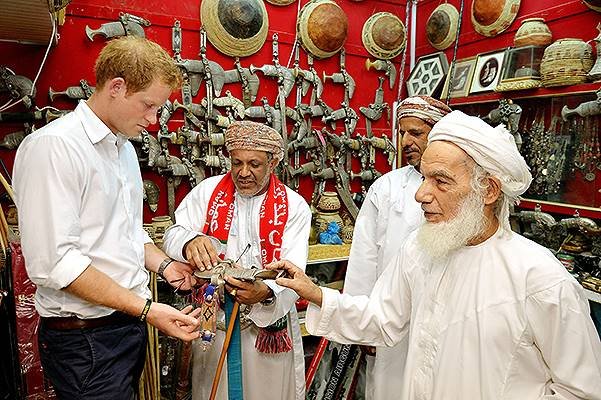 Prince Harry Visits Oman - Day 2