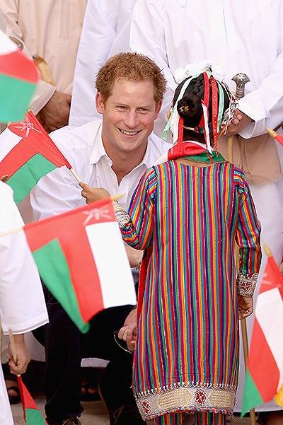 Prince Harry Visits Oman - Day 2