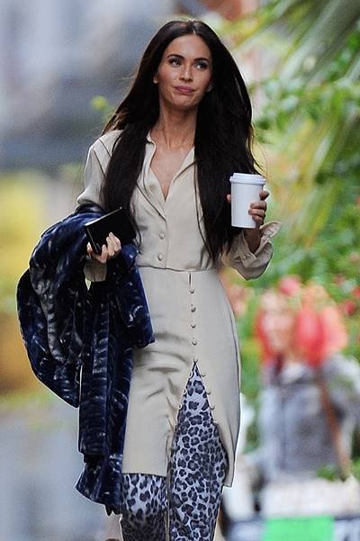 Actress Megan Fox arriving on the set of "Zeroville" filming in Los Angeles Ca. Featuring: Megan Fox Where: Los Angeles, California, United States When: 15 Nov 2014 Credit: Cousart/JFXimages/WENN.com