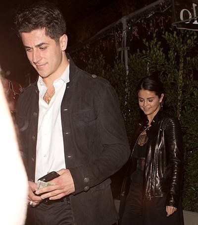 Selena Gomez seen on a date with a possible new man at Il Cielo Italian Restaurant in Beverly Hills, CA